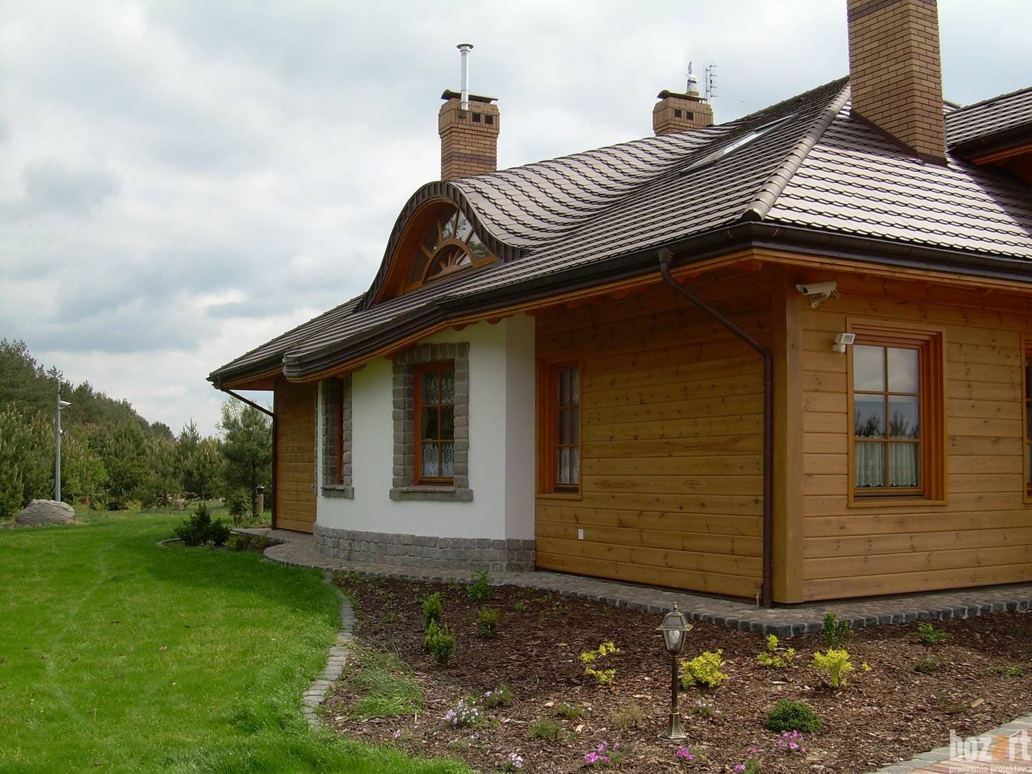 pracownia architektoniczna warszawaEkologiczny, drewniany dom rodzinny