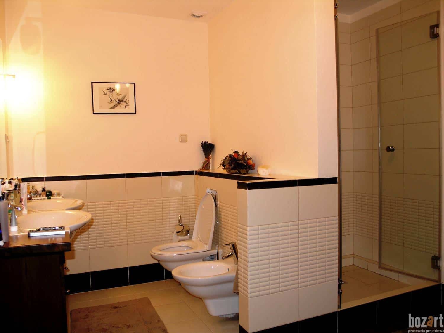klasyczna i nowoczesna łazienka