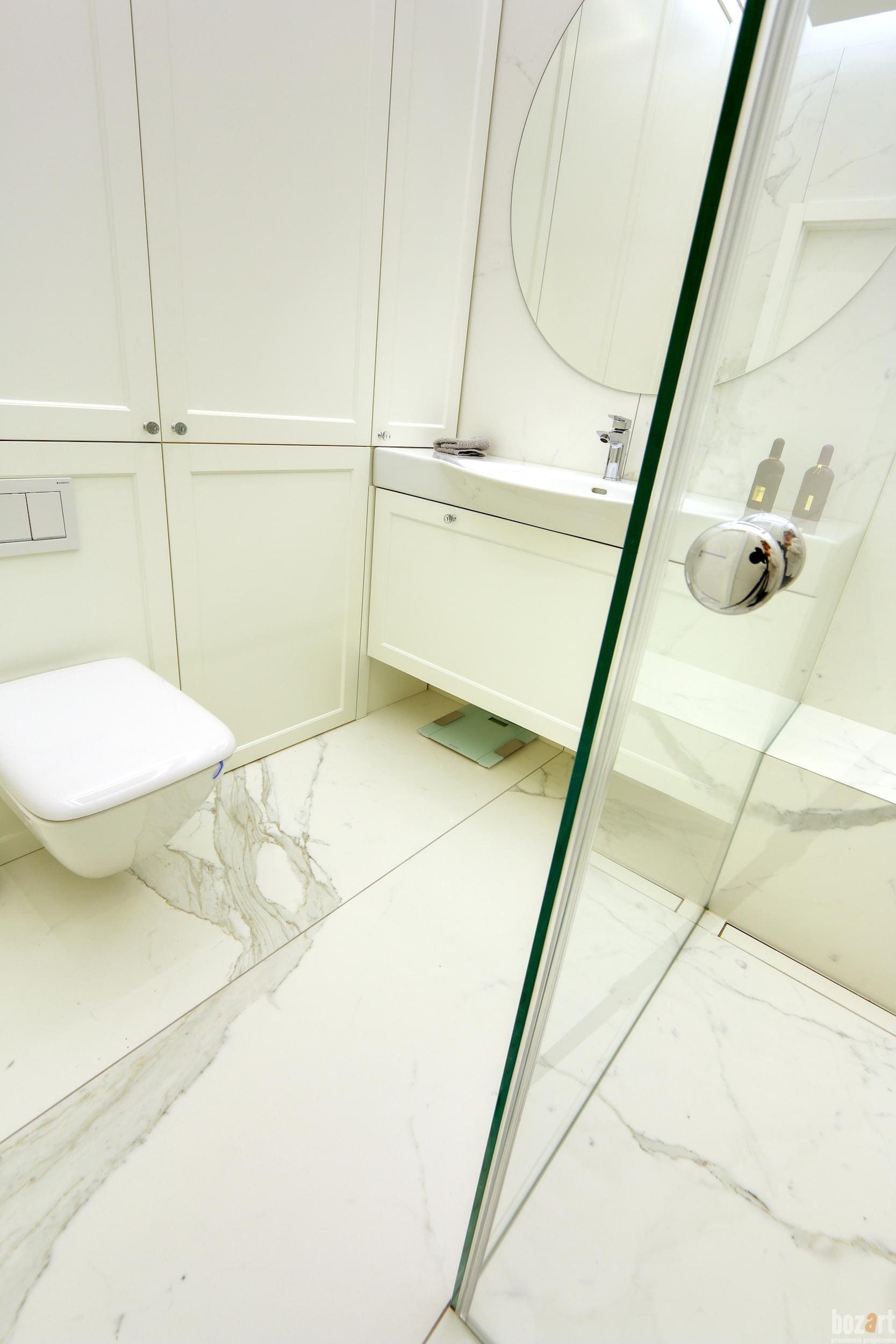 pracownia architektoniczna warszawazabudowa meblowa w łazience